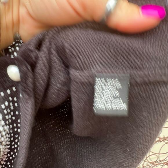 Vintage 90s Snowmen Winter Christmas Ugly Sweater Vest Black Applique XL - Picture 4 of 7